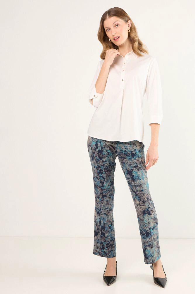 BLUSAS MANGA LARGA CRUDO MUJER MAGRIFFE - 5