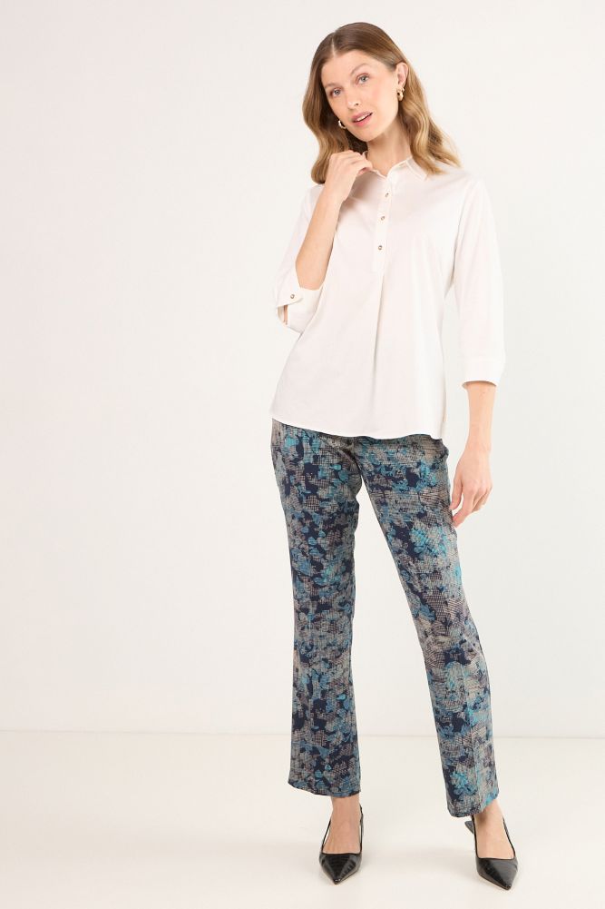 BLUSAS MANGA LARGA CRUDO MUJER MAGRIFFE - 5