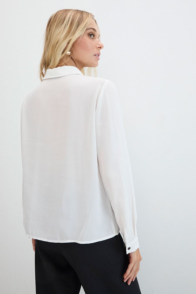 BLUSAS MANGA LARGA CRUDO MUJER ASH - 3