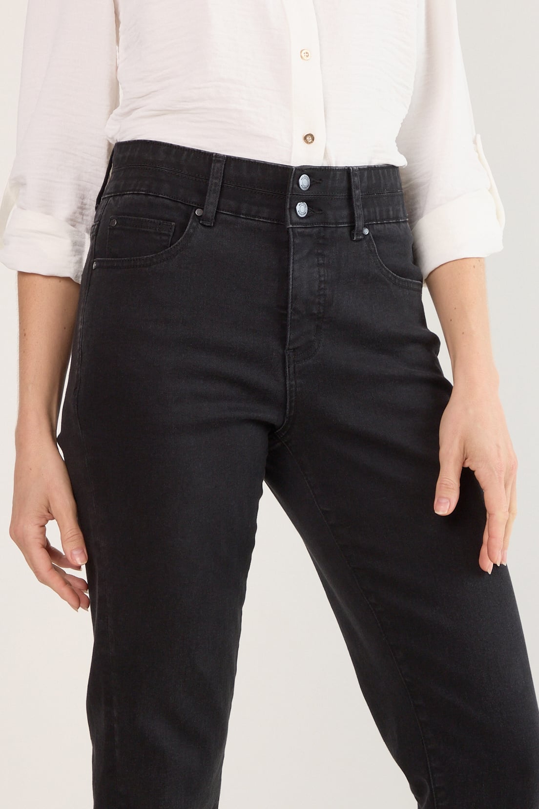 JEANS NEGRO MUJER MAGRIFFE - 3