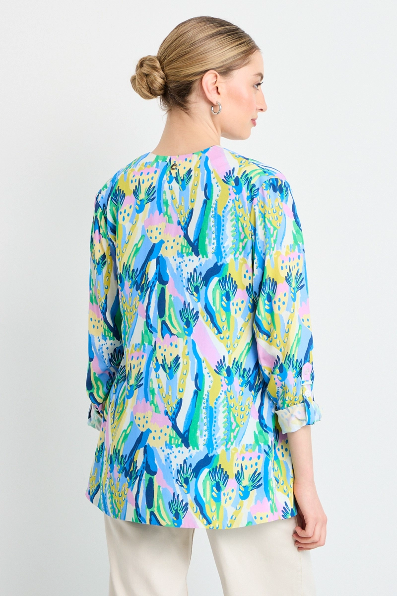 TAPADO AZUL MUJER IO - 3