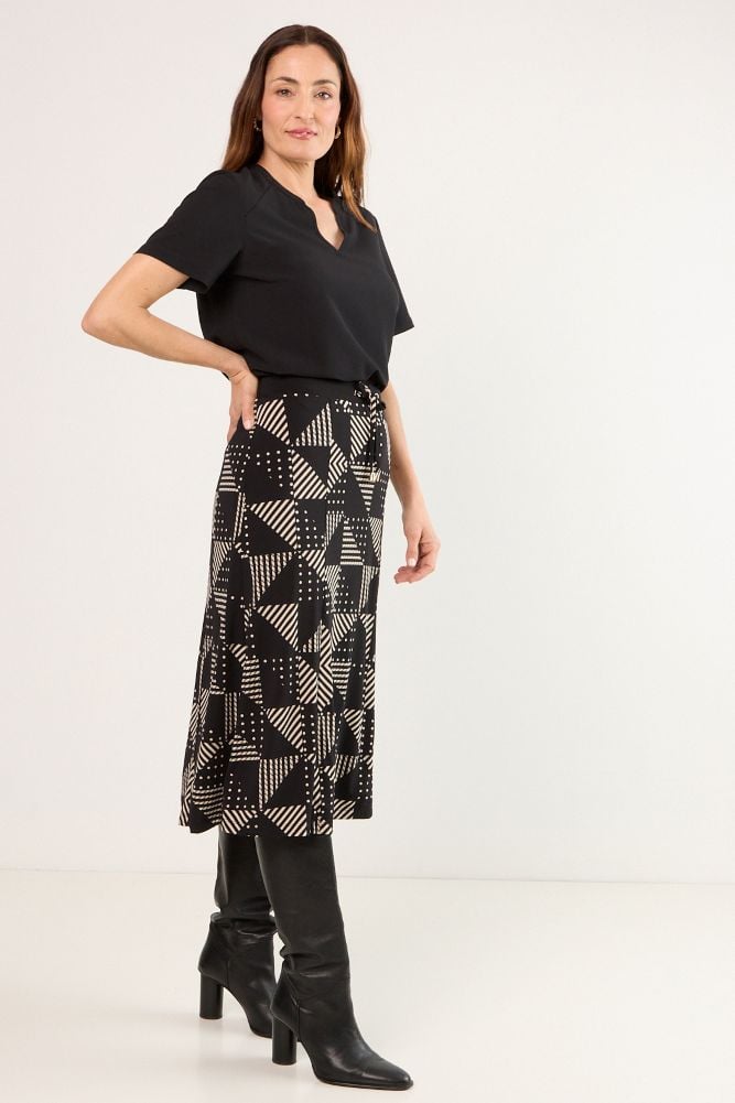 BLUSAS MANGA CORTA NEGRO MUJER MAGRIFFE - 5