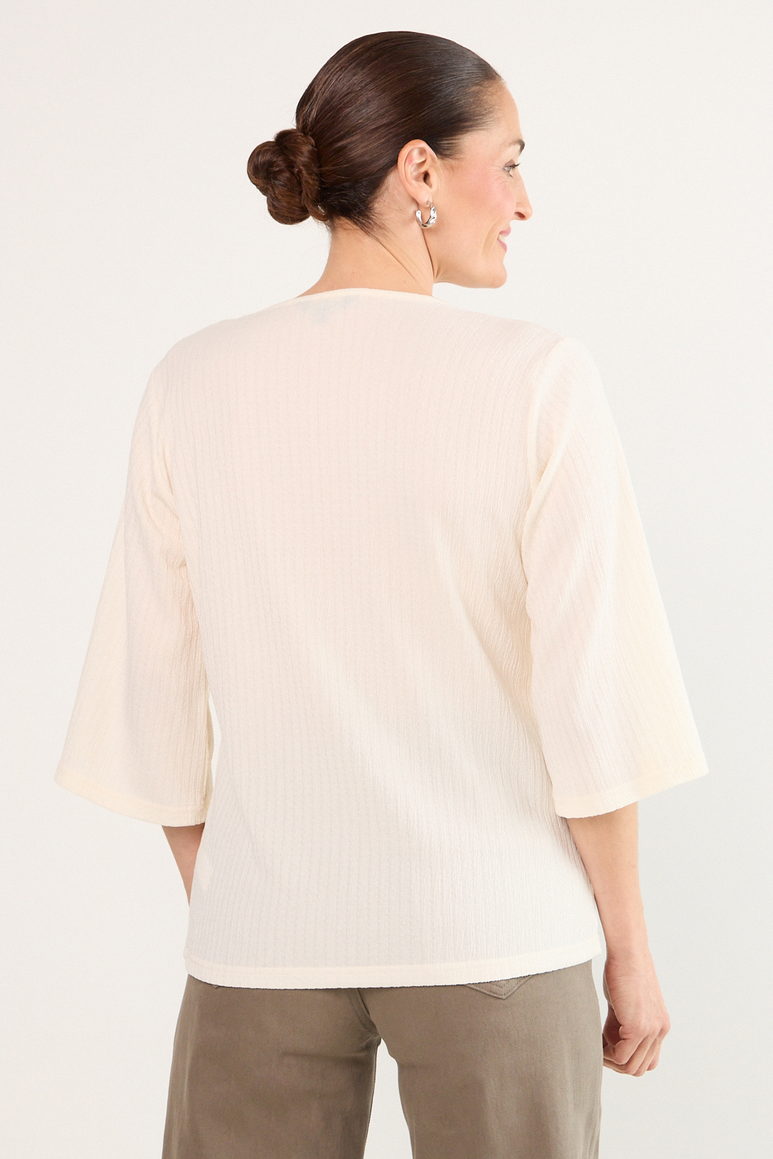 POLERA MANGA LARGA BLANCO MUJER MAGRIFFE - 3