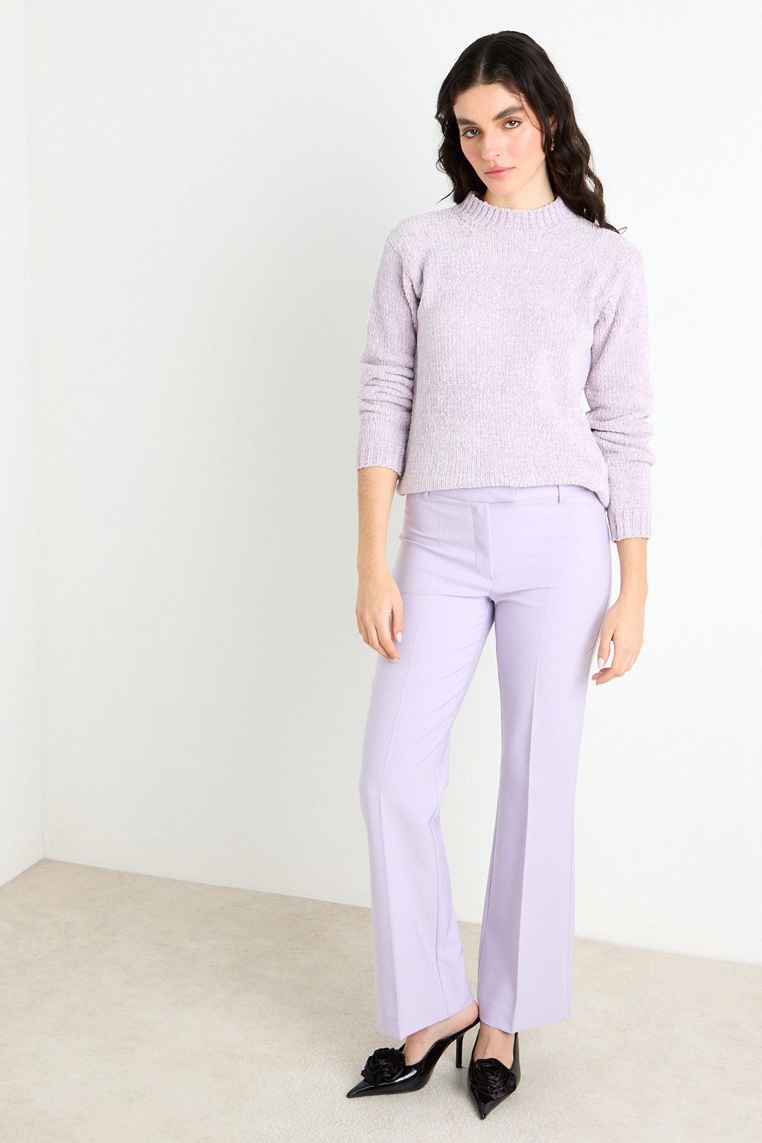 PANTALON MORADO MUJER ASH - 1