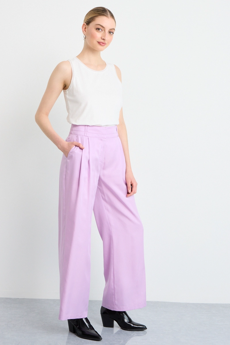 PANTALON MORADO MUJER IO - 5