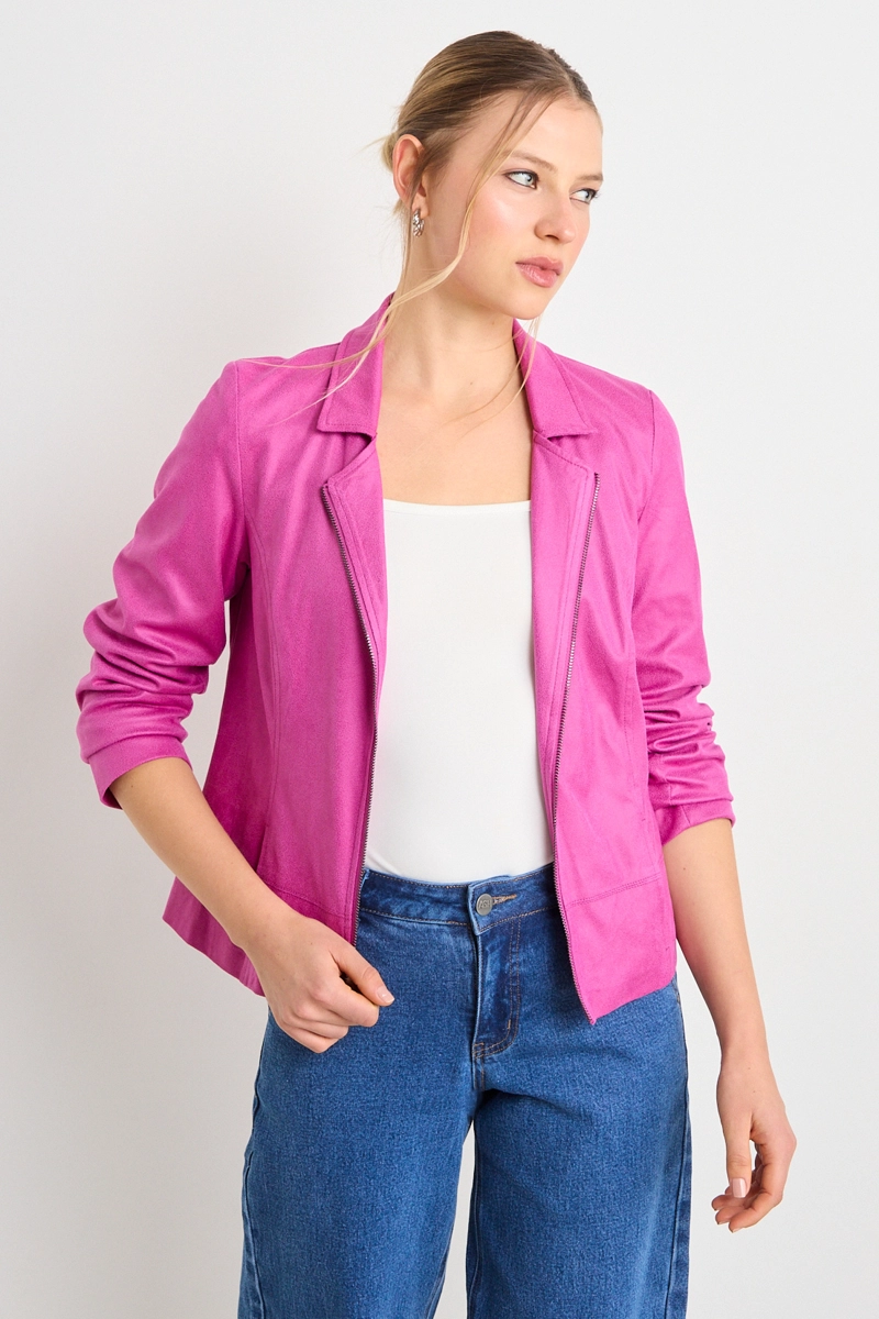 CHAQUETA ROSADA MUJER ASH - 1