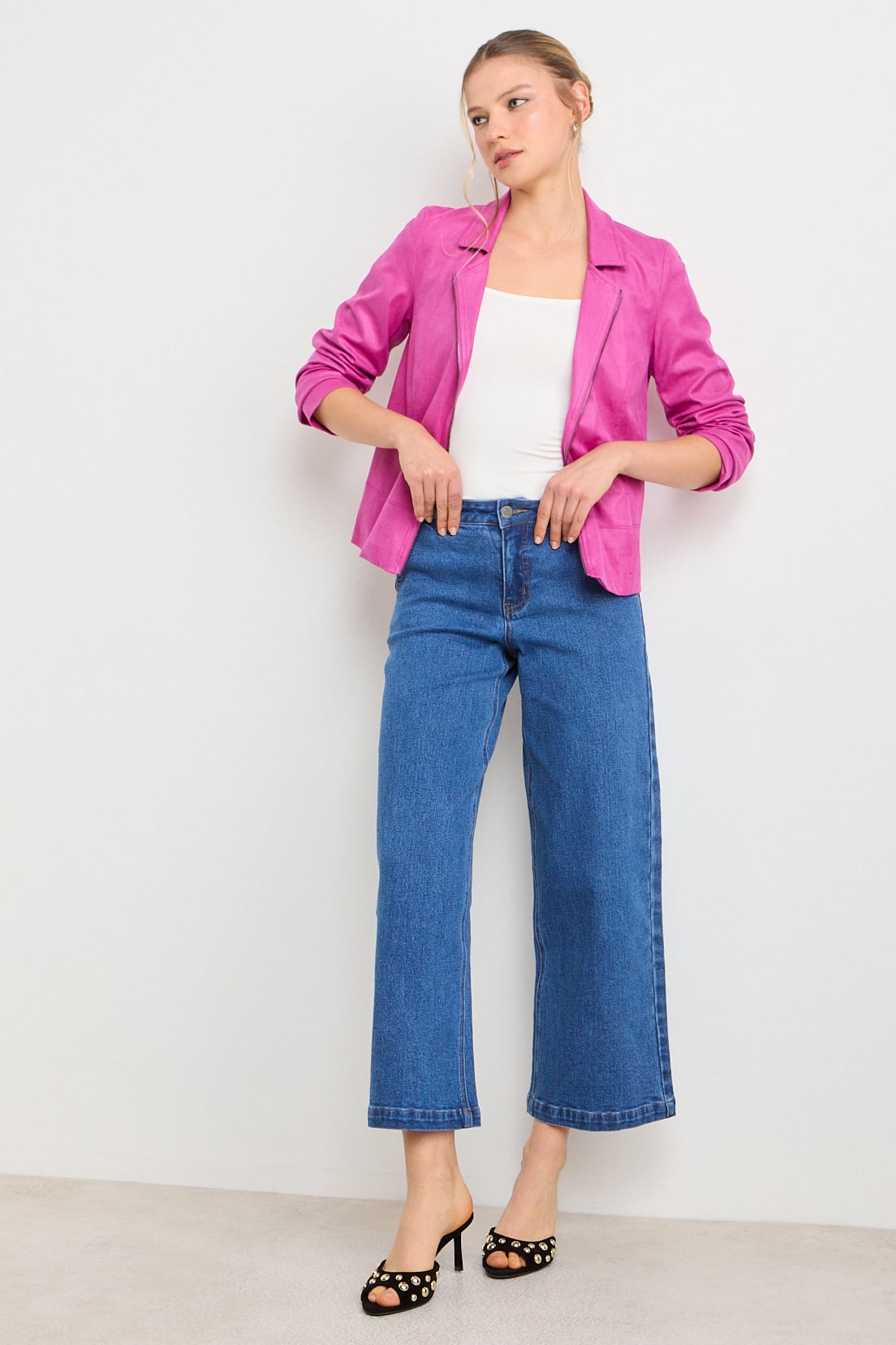 CHAQUETA ROSADA MUJER ASH - 4