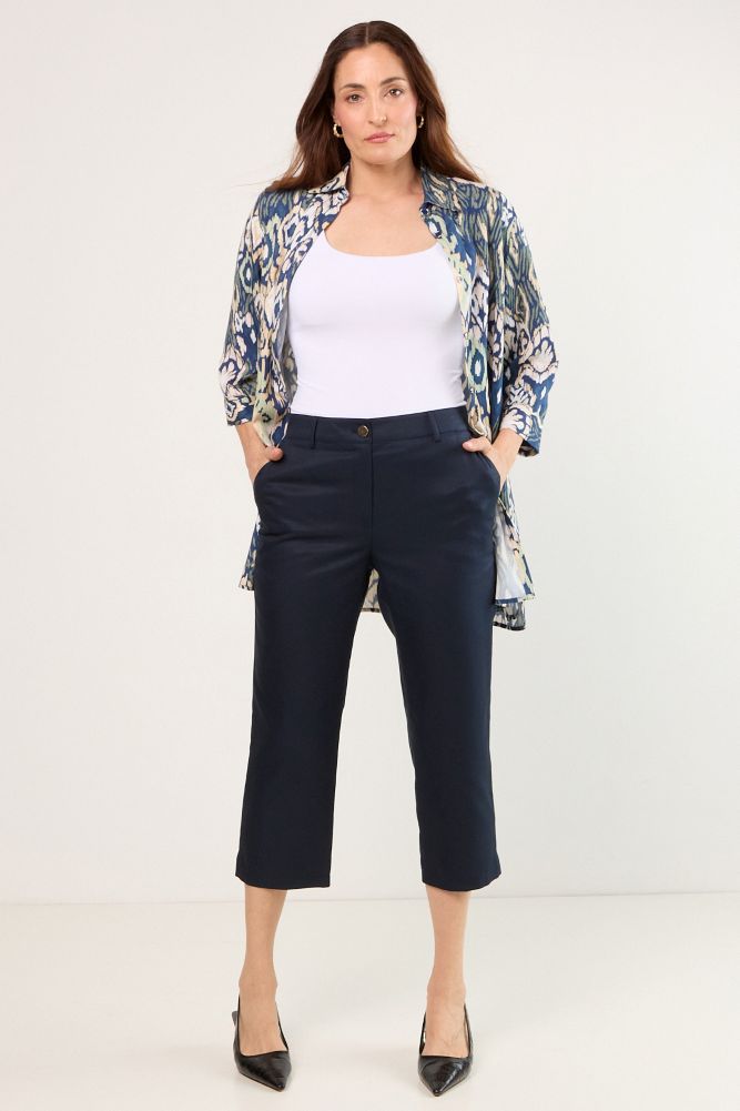 PANTALON AZUL MUJER MAGRIFFE - 1