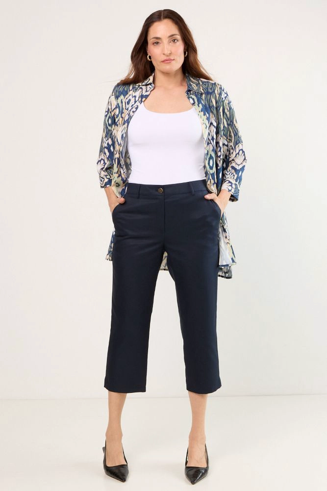 PANTALON AZUL MUJER MAGRIFFE - 1