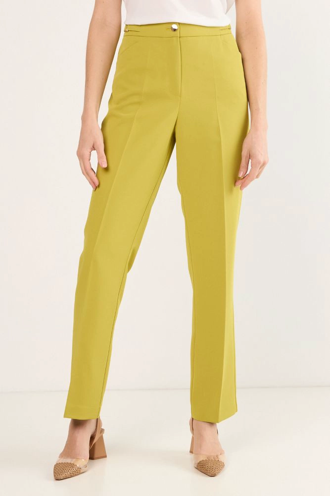 PANTALON VERDE MUJER MAGRIFFE - 2