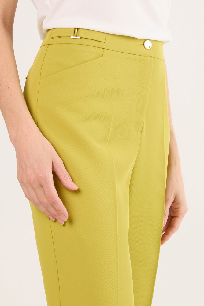 PANTALON VERDE MUJER MAGRIFFE - 3
