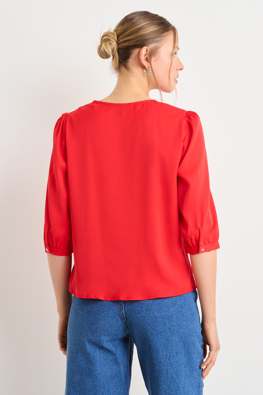 BLUSAS ROJO MUJER ASH - 3