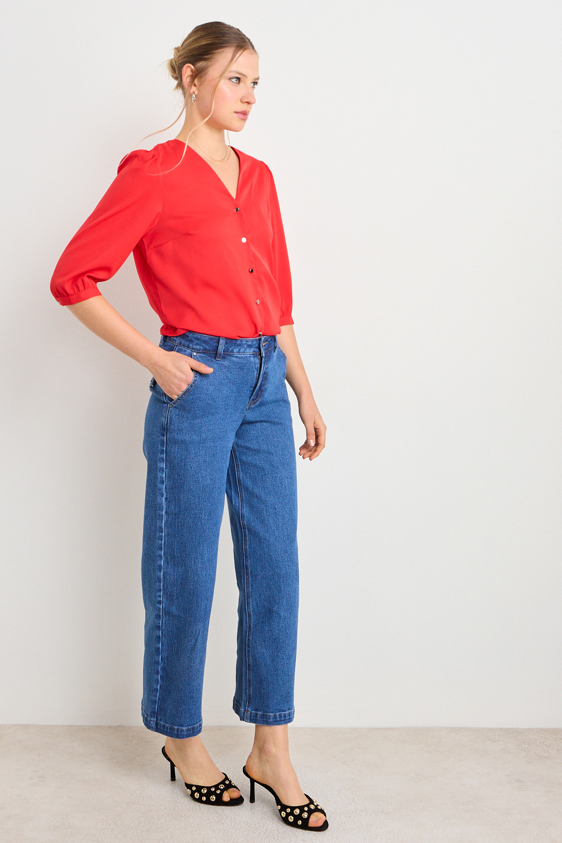BLUSAS ROJO MUJER ASH - 5