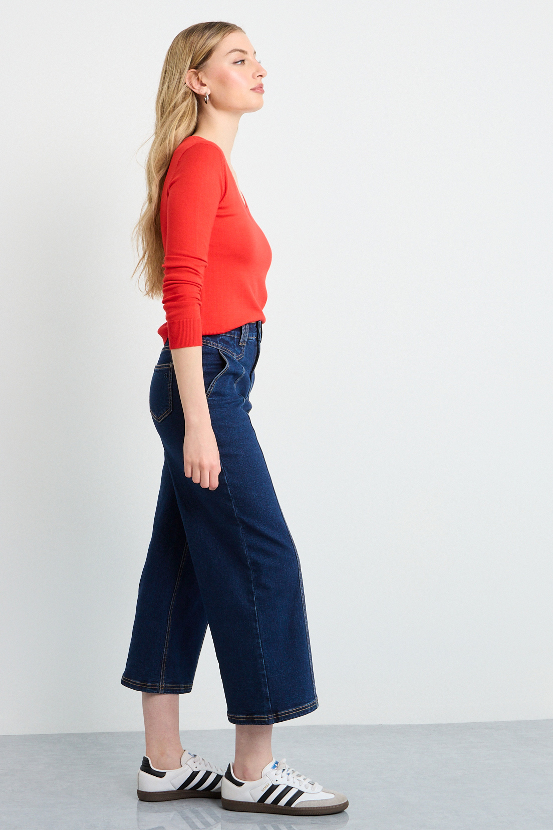 SWEATER ROJO MUJER IO - 5