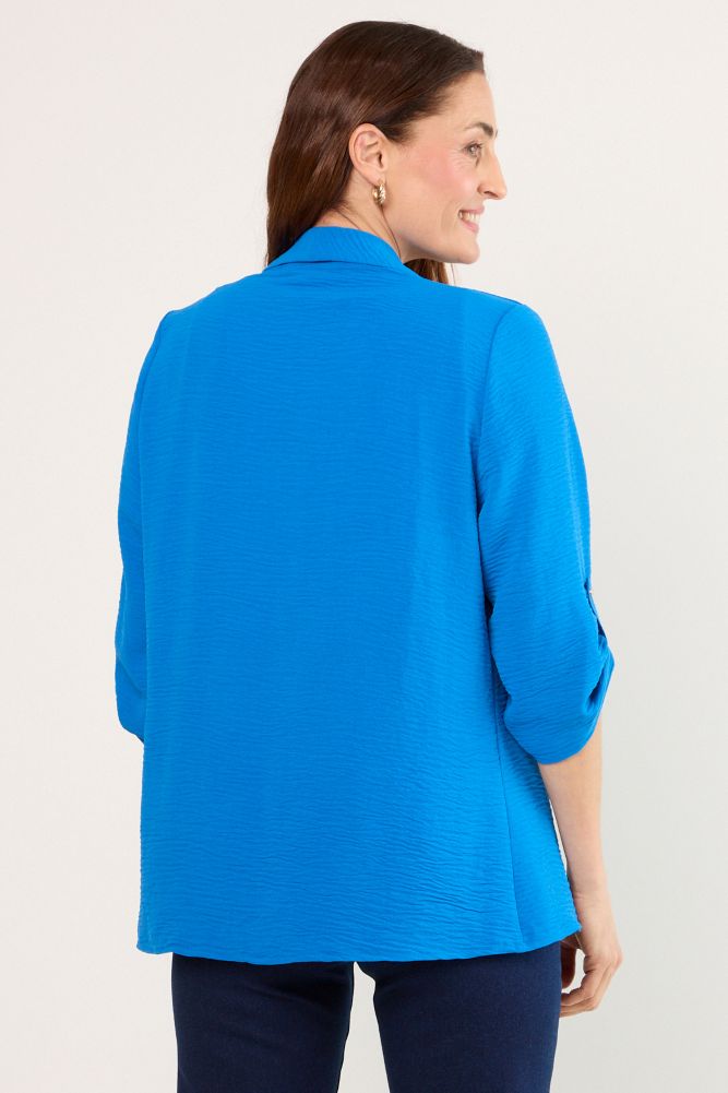 TAPADO ABIERTO AZUL MUJER MAGRIFFE - 2