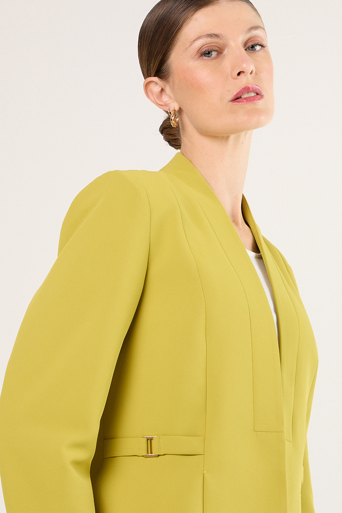 BLAZER VERDE MUJER MAGRIFFE - 3