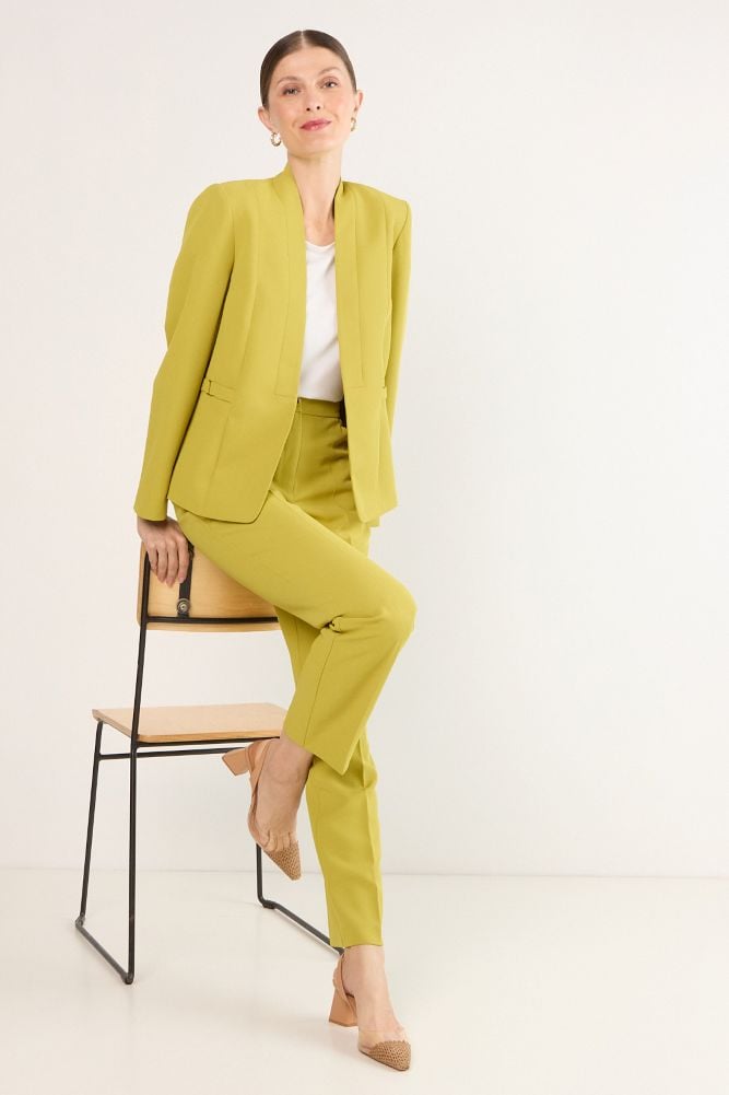 BLAZER VERDE MUJER MAGRIFFE - 4