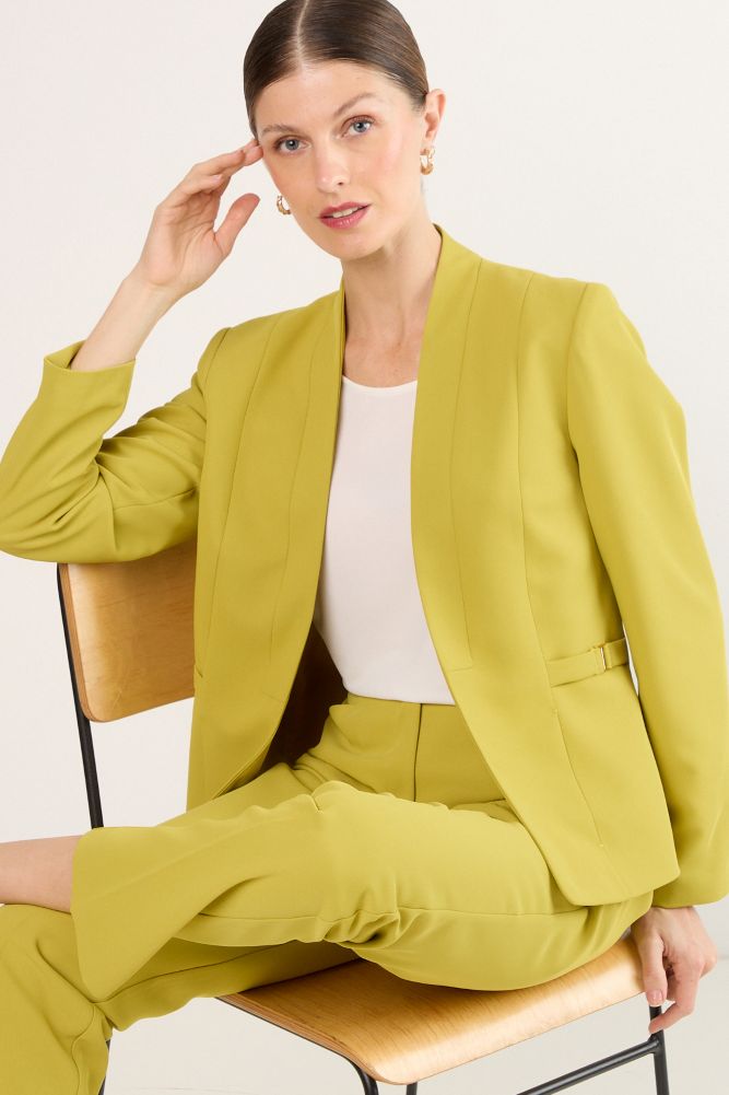 BLAZER VERDE MUJER MAGRIFFE - 5