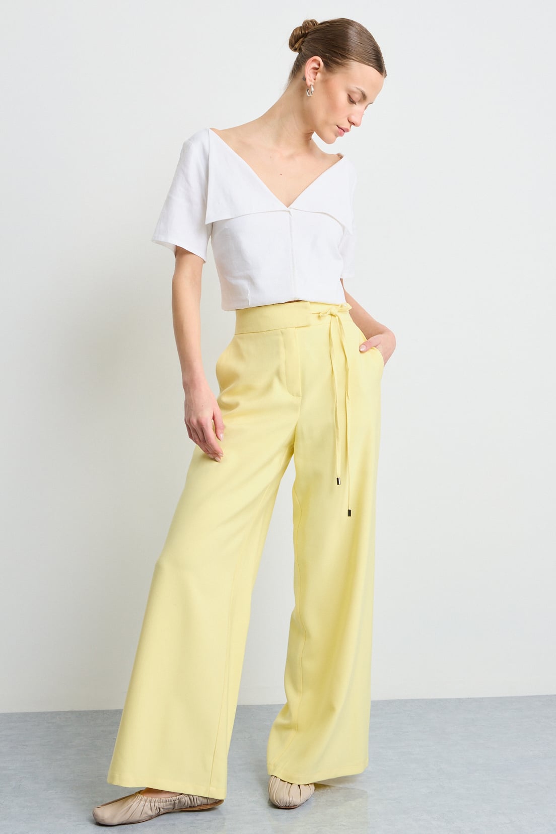 BLUSAS MANGA CORTA CRUDO MUJER IO - 4