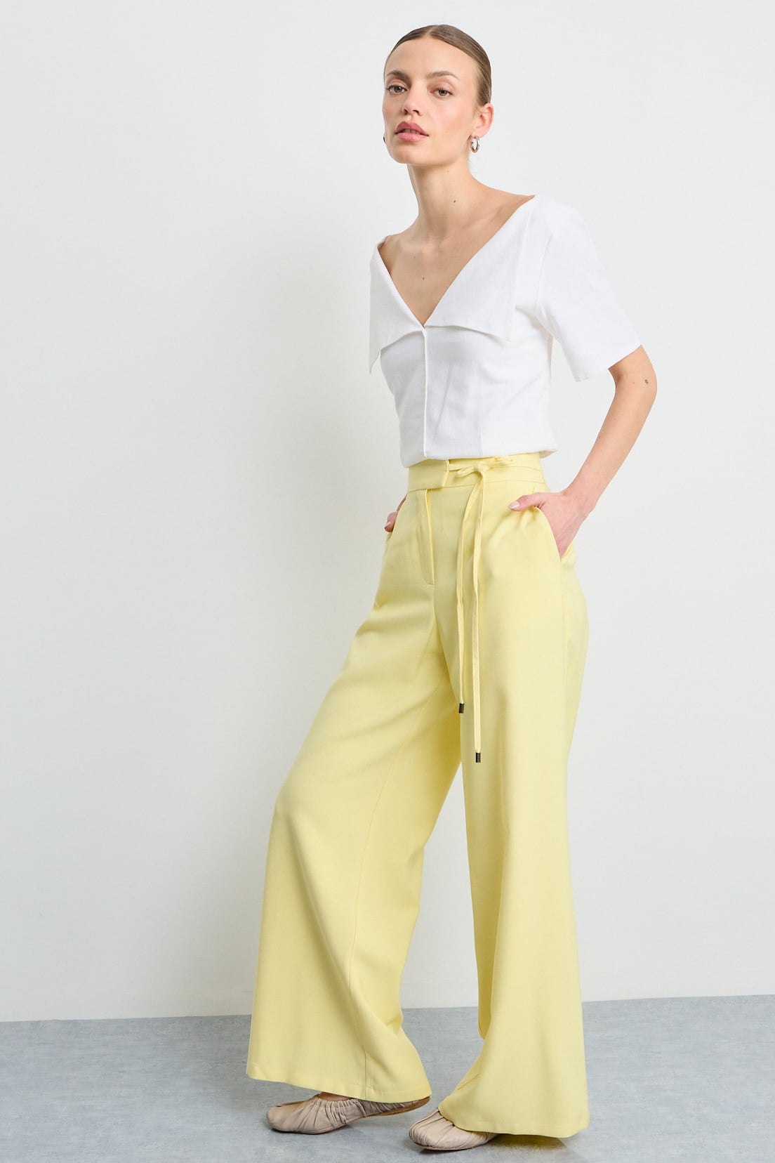 BLUSAS MANGA CORTA CRUDO MUJER IO - 5