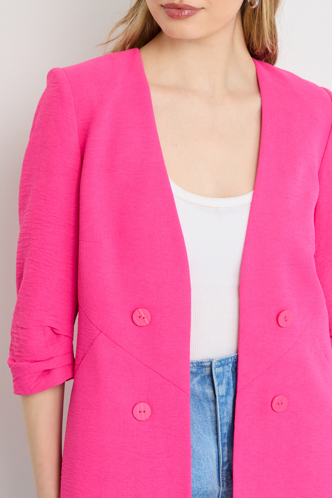 BLAZER FUCSIA MUJER IO - 2
