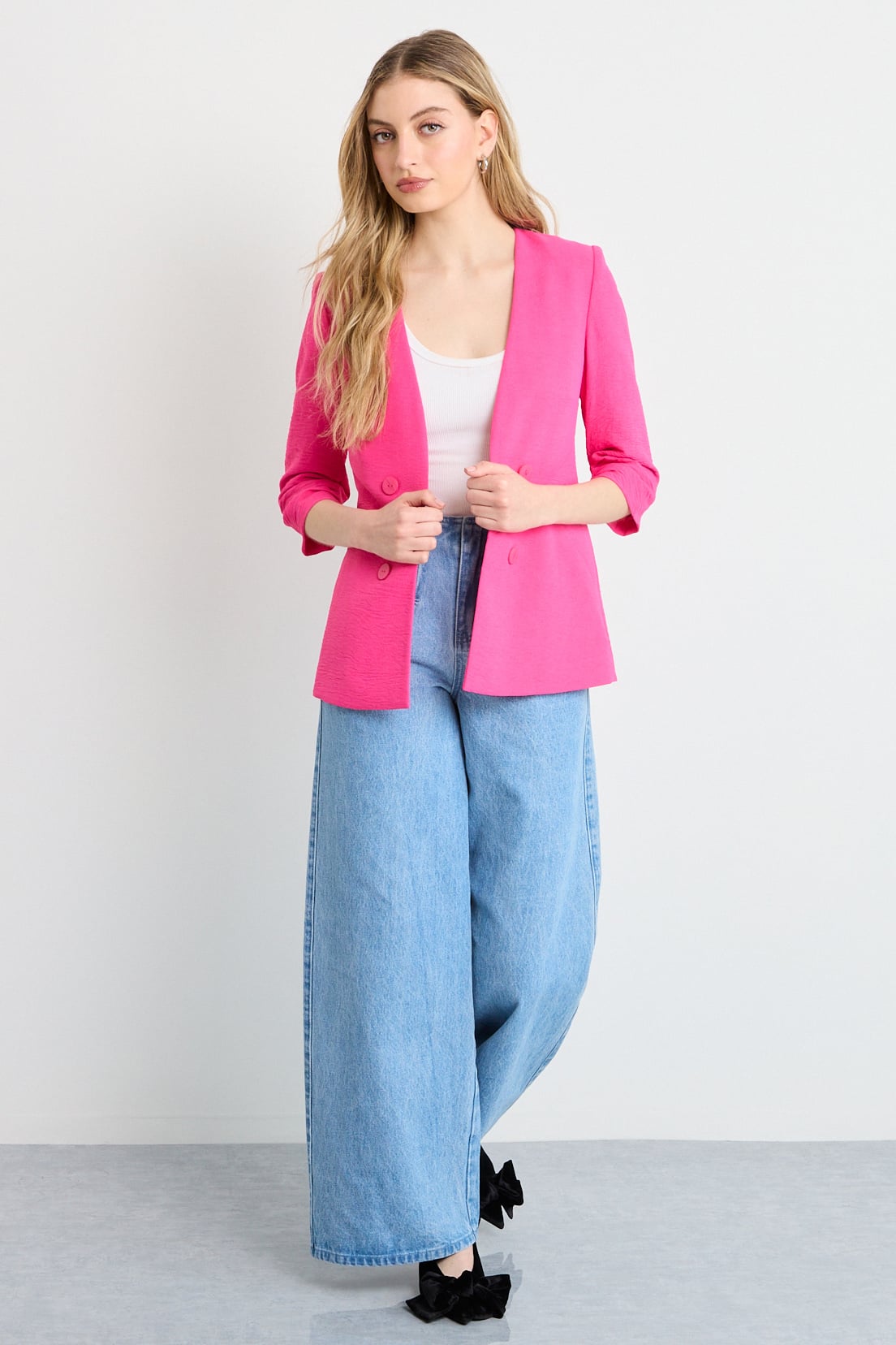 BLAZER FUCSIA MUJER IO - 5