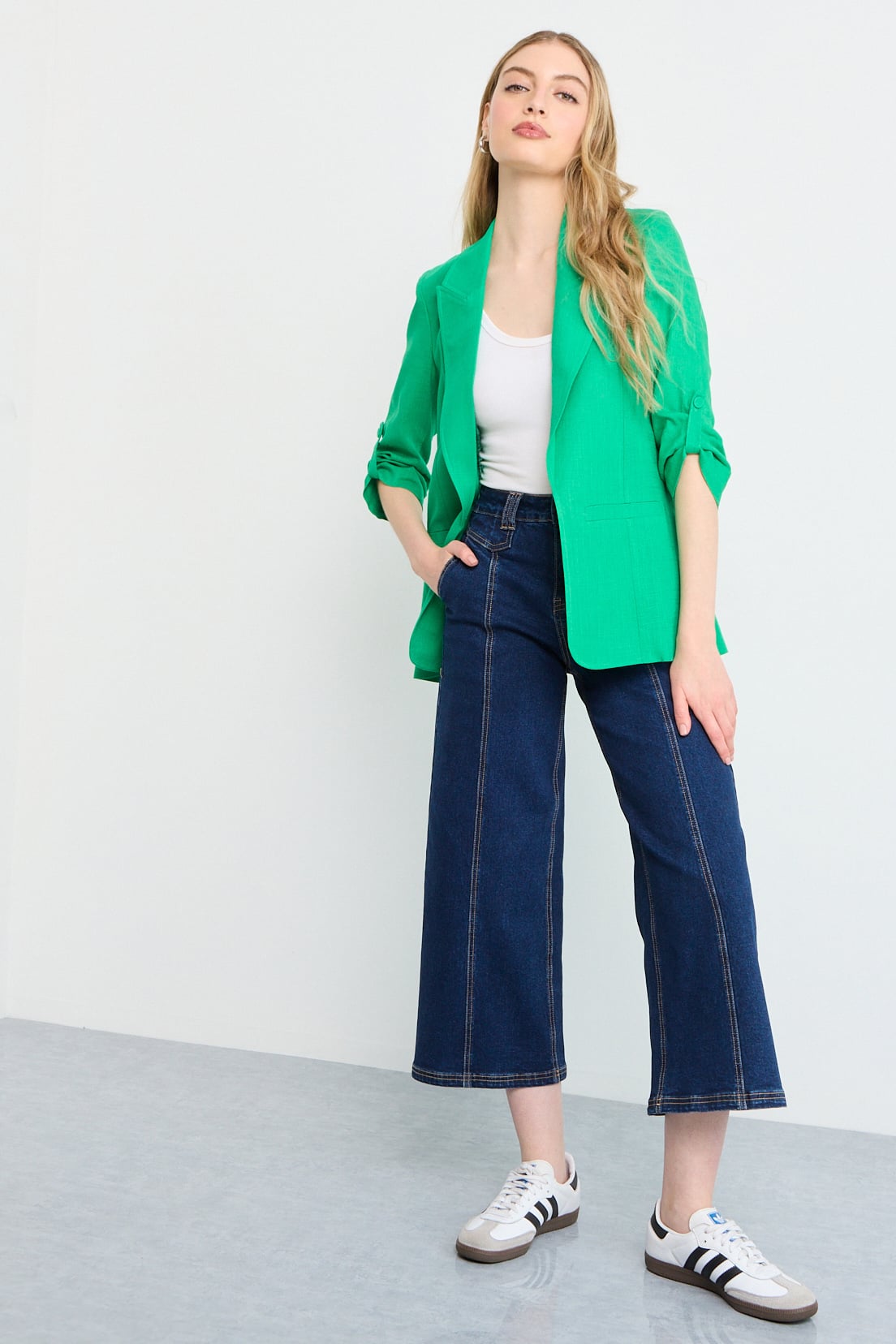 BLAZER VERDE OLIVA MUJER IO - 4