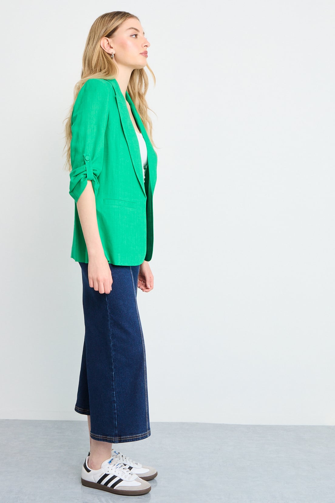 BLAZER VERDE OLIVA MUJER IO - 5
