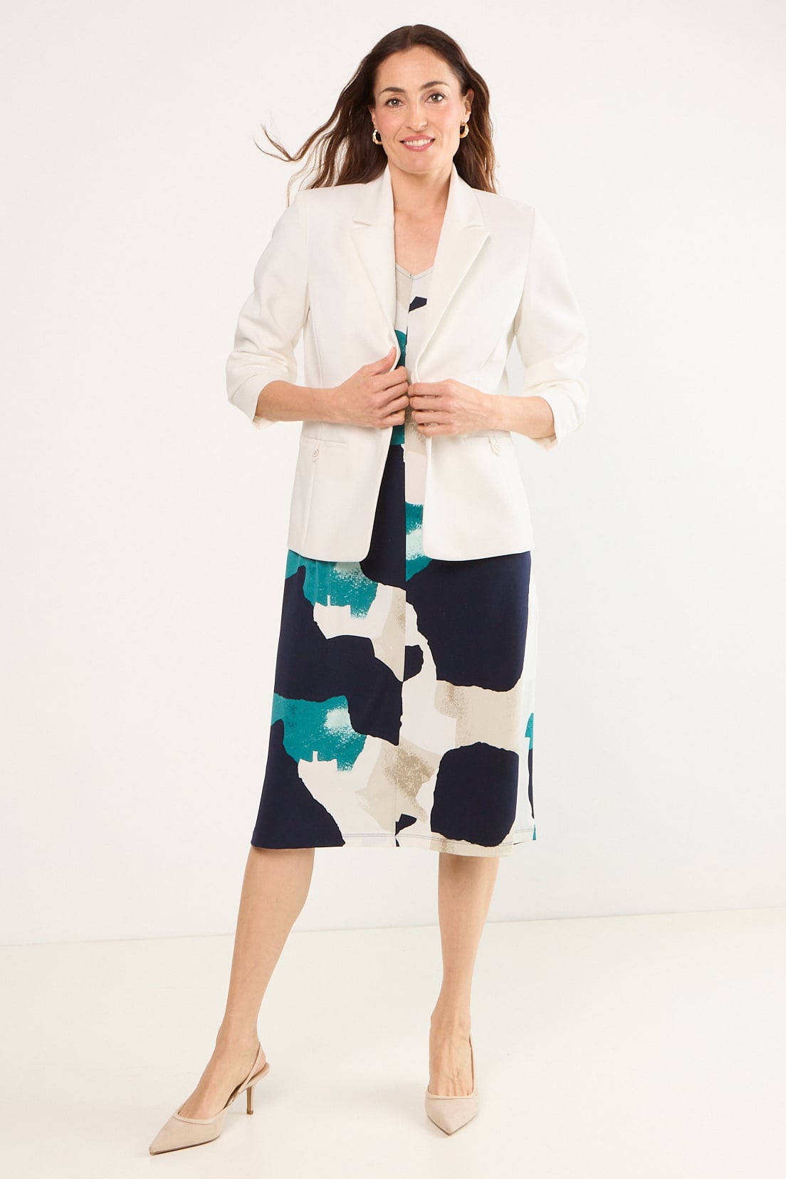 BLAZER BLANCO MUJER MAGRIFFE - 5
