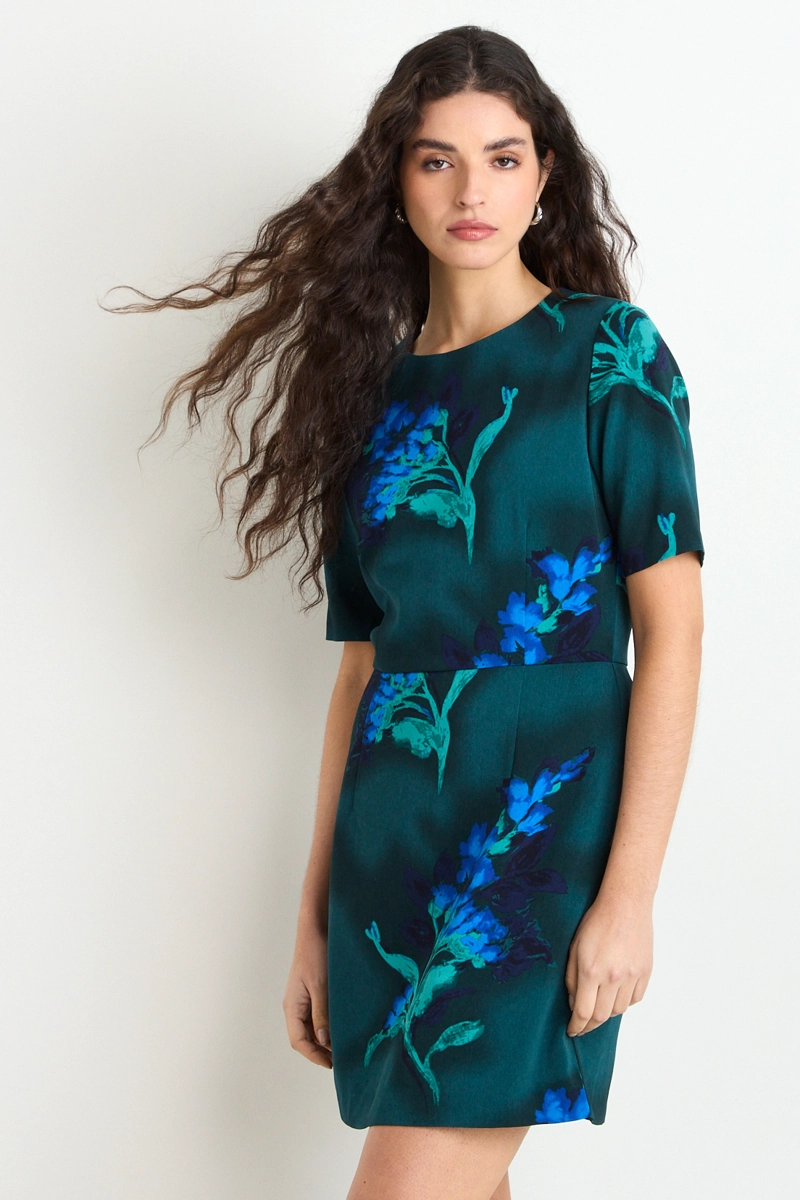 VESTIDO CORTO AZUL MUJER ASH - 1