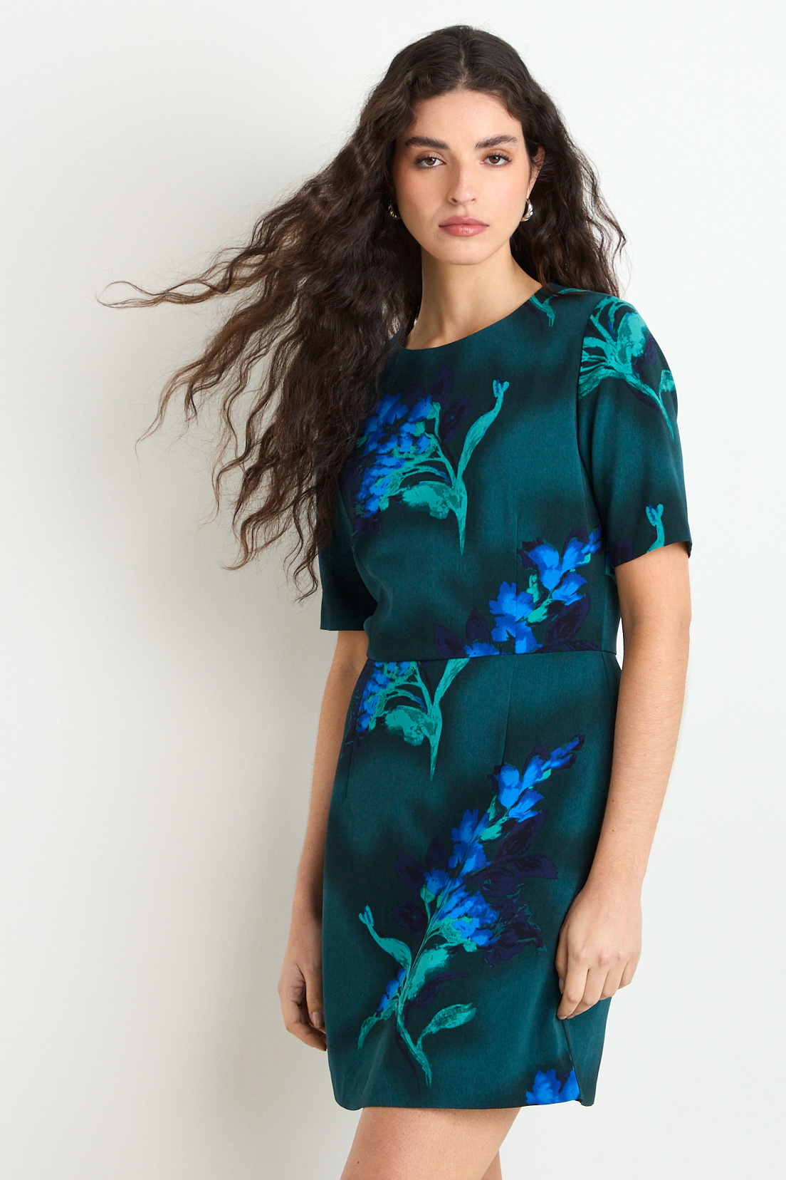 VESTIDO CORTO AZUL MUJER ASH - 1