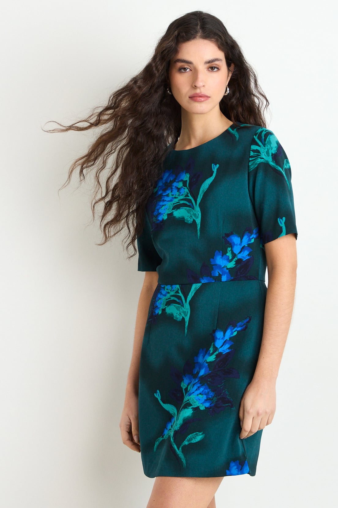 VESTIDO CORTO AZUL MUJER ASH - 1