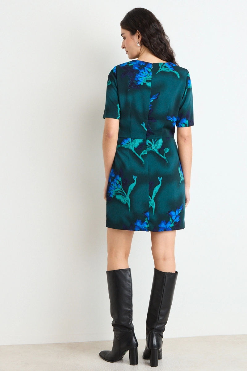 VESTIDO CORTO AZUL MUJER ASH - 4