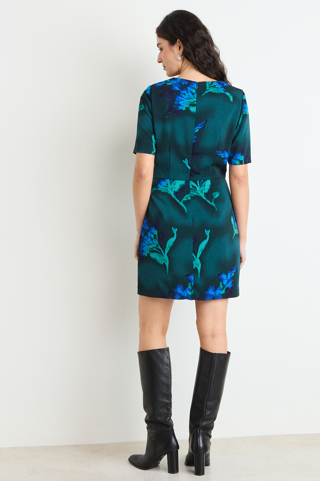 VESTIDO CORTO AZUL MUJER ASH - 4