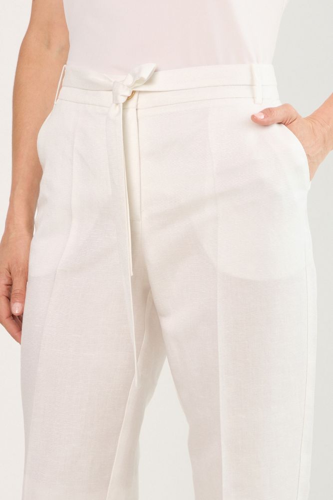 PANTALON BLANCO MUJER MAGRIFFE - 2