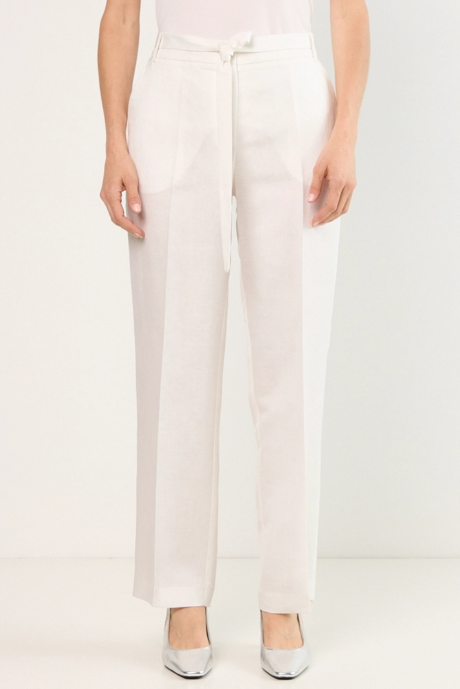 PANTALON BLANCO MUJER MAGRIFFE - 3