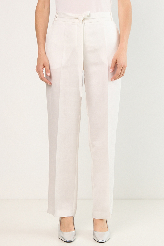 PANTALON BLANCO MUJER MAGRIFFE - 3