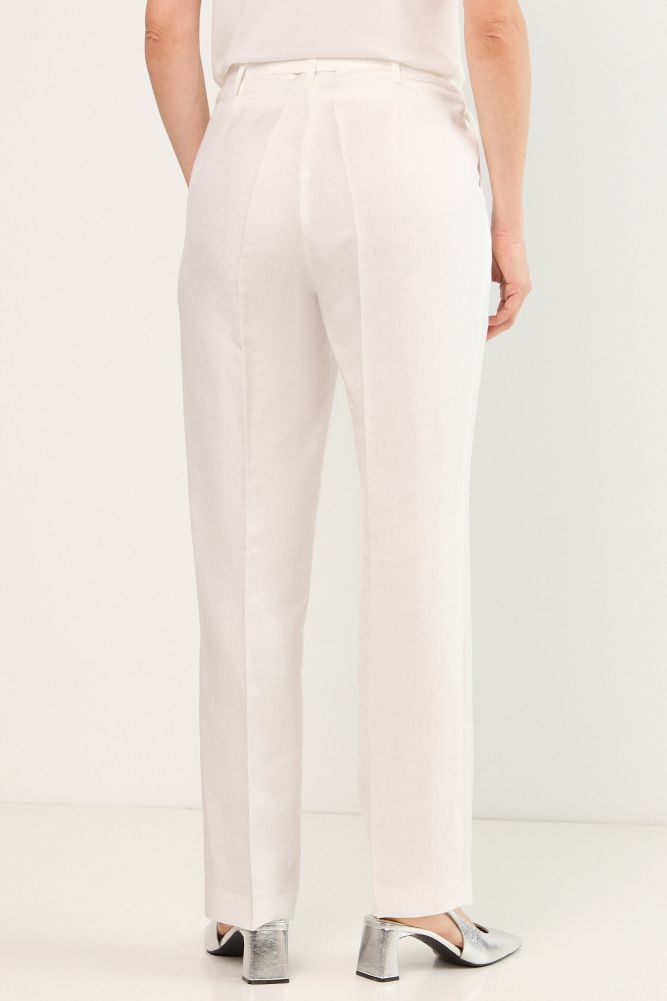 PANTALON BLANCO MUJER MAGRIFFE - 4