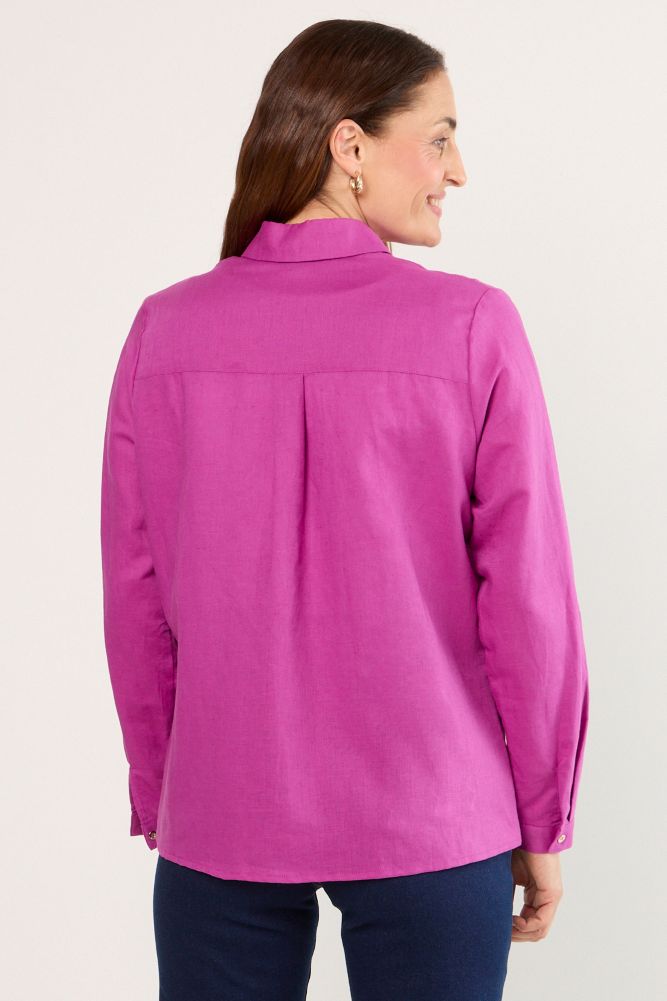 BLUSAS MANGA LARGA VIOLETA MUJER MAGRIFFE - 2