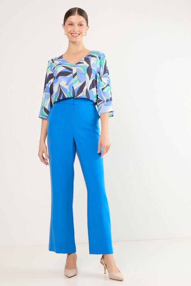 PANTALON AZUL MUJER MAGRIFFE - 1