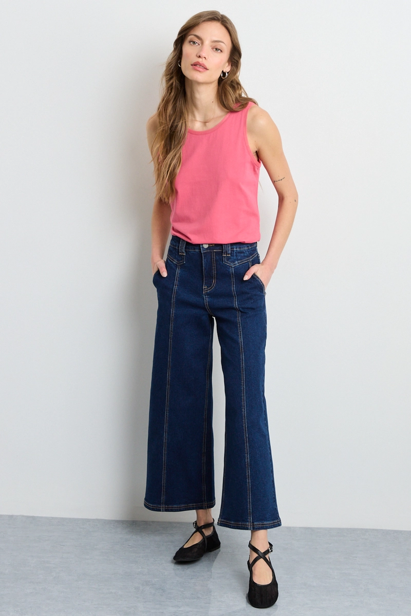 POLERA SIN MANGAS ROSA MUJER IO - 4