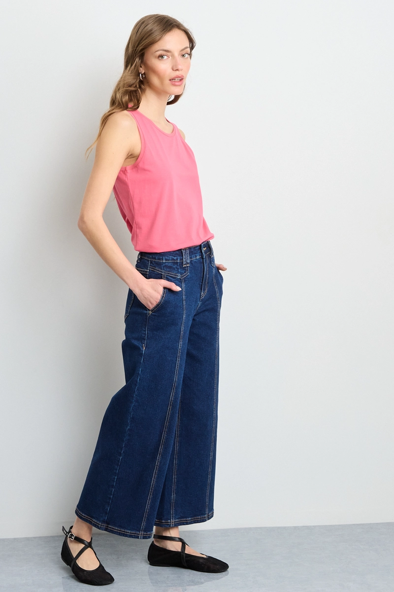 POLERA SIN MANGAS ROSA MUJER IO - 5