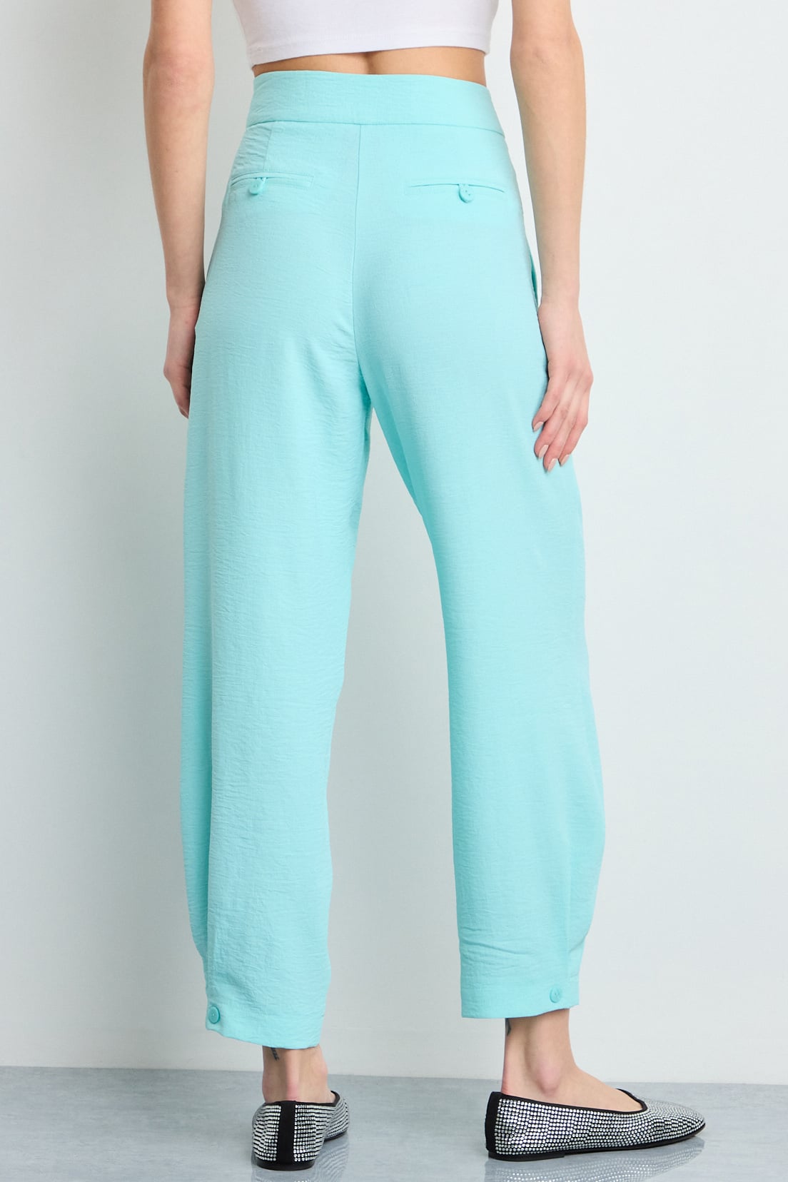 PANTALON CELESTE MUJER IO - 4