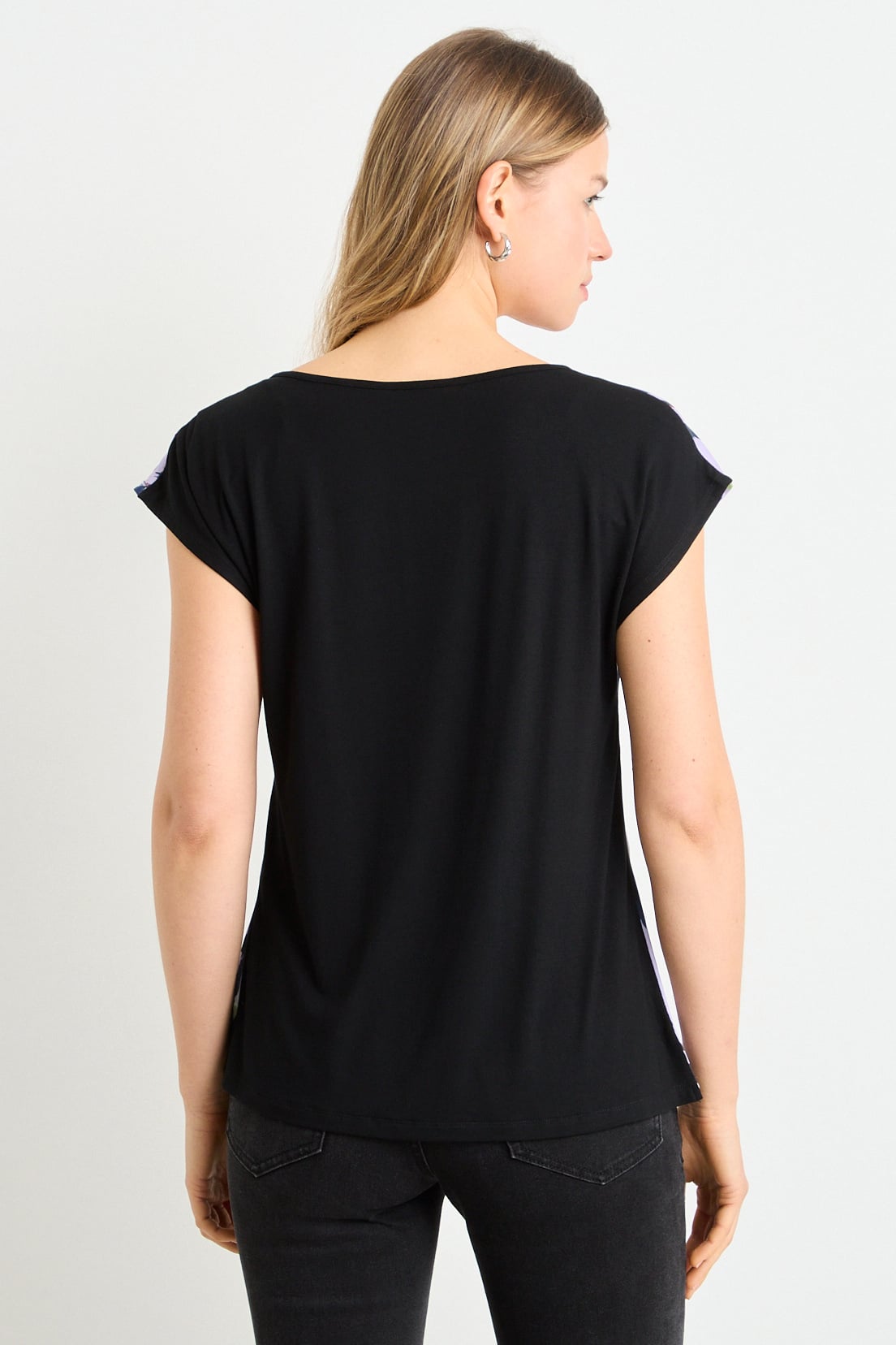 POLERA NEGRO MUJER ASH - 3