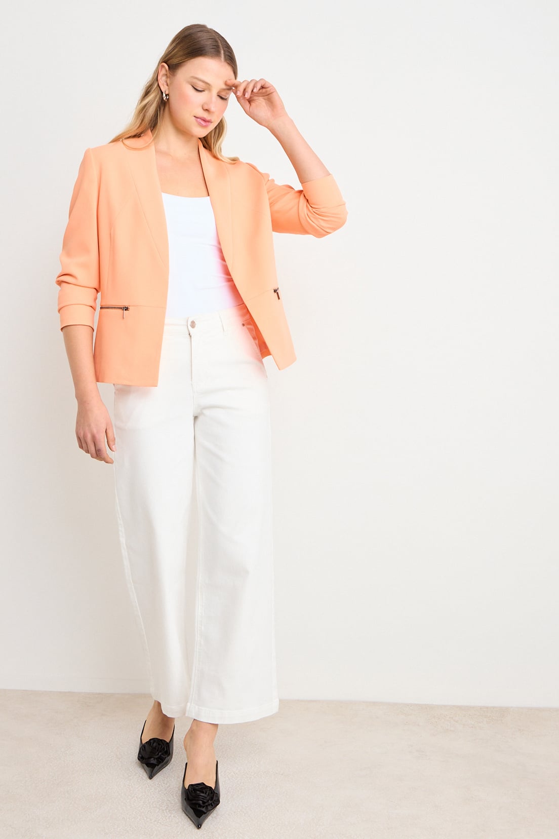 BLAZER NARANJO MUJER ASH - 4