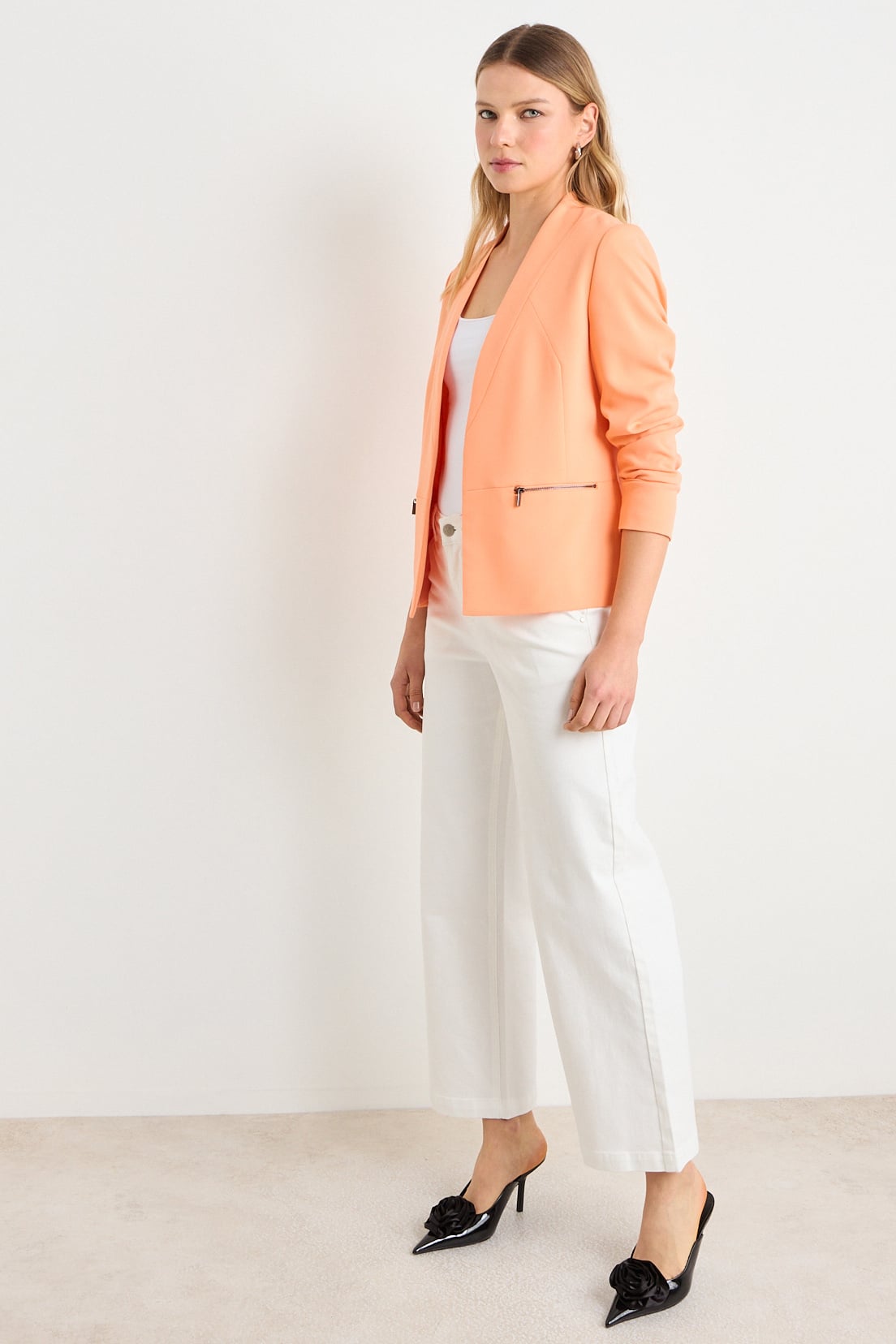 BLAZER NARANJO MUJER ASH - 5