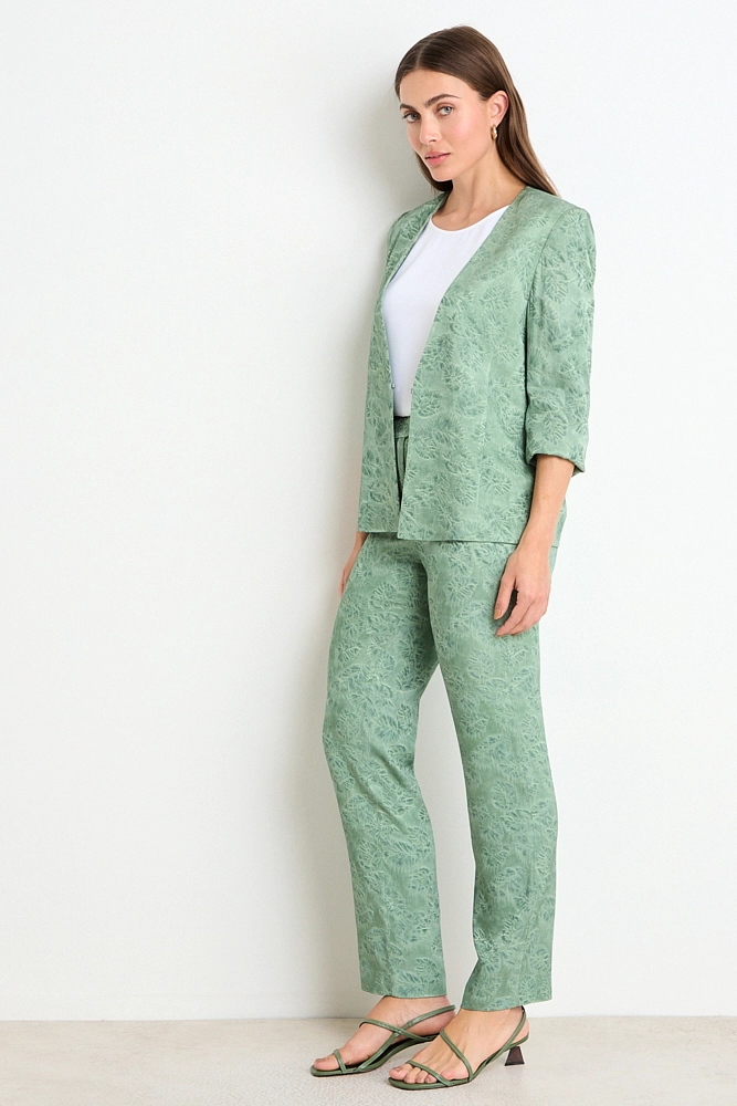 BLAZER VERDE OLIVA MUJER ASH - 5