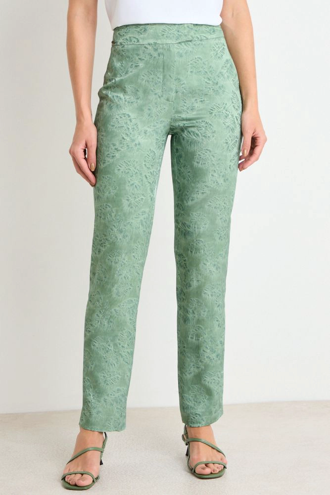 PANTALON VERDE OLIVA MUJER ASH - 2