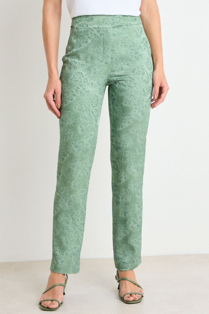 PANTALON VERDE OLIVA MUJER ASH - 2
