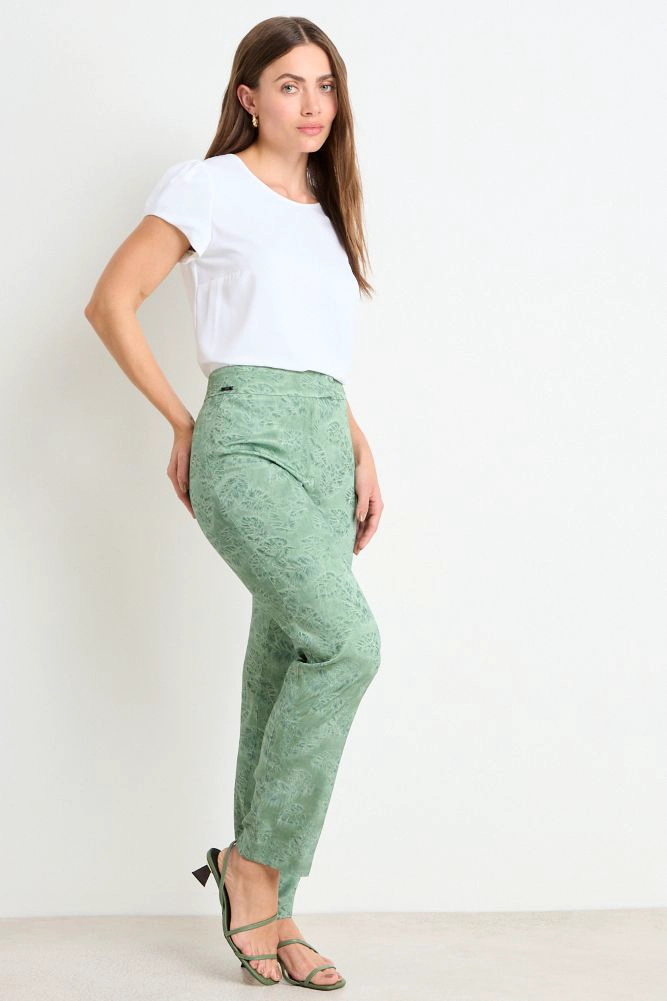 PANTALON VERDE OLIVA MUJER ASH - 5
